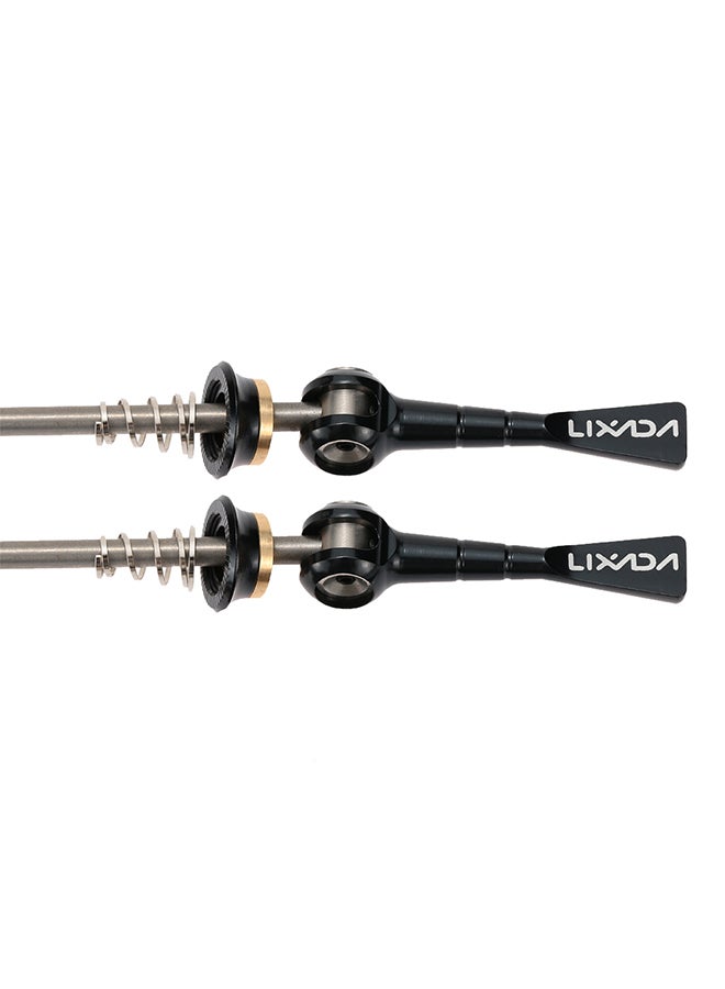 2-Piece Titanium Bicycle Skewers