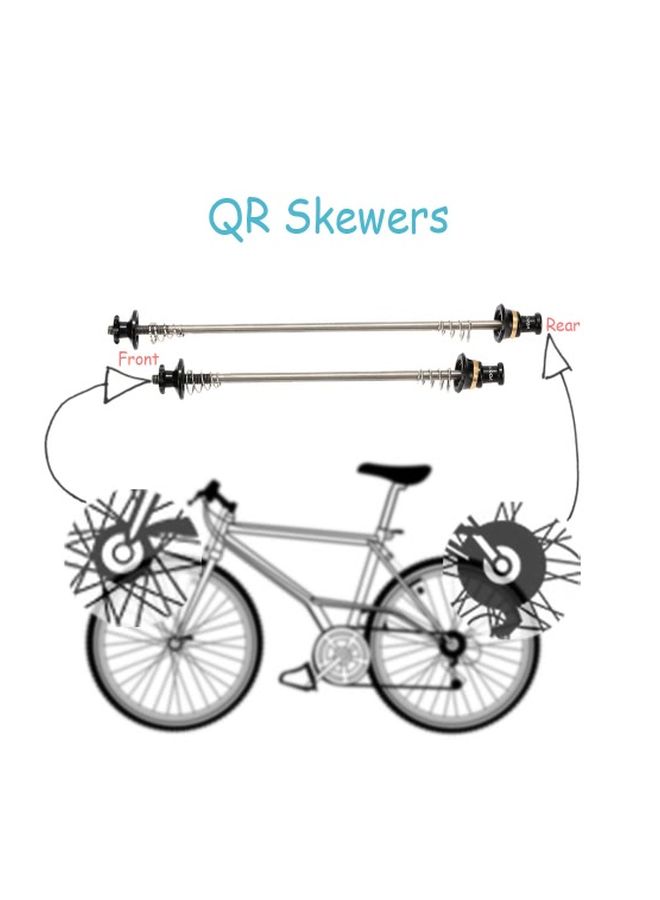 2-Piece Bike Skewers Set