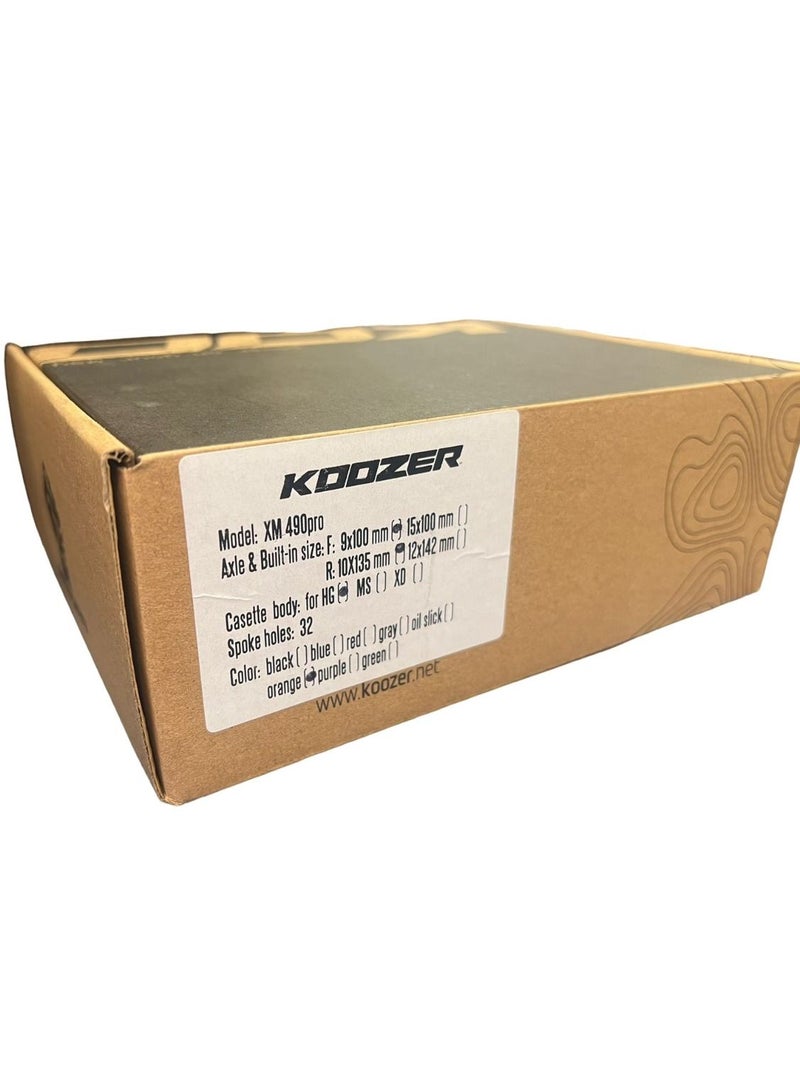 KOOZER XM490pro MTB Hub Set