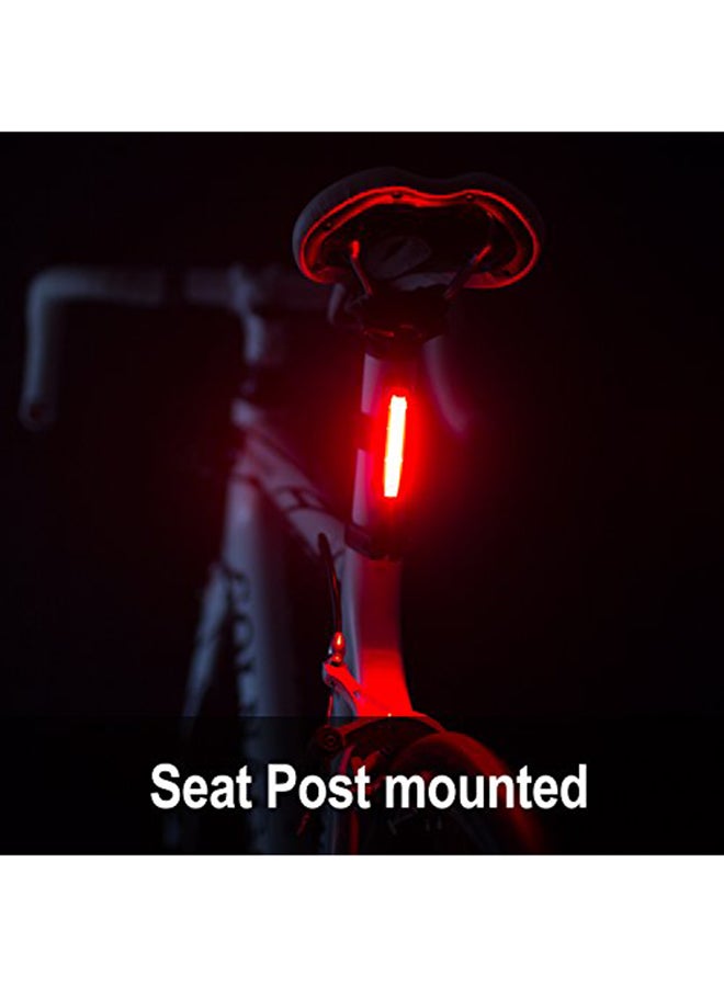 Hotrod 50 lm USB Rechargeable Bicycle Tail Light 7.62x2.54inch