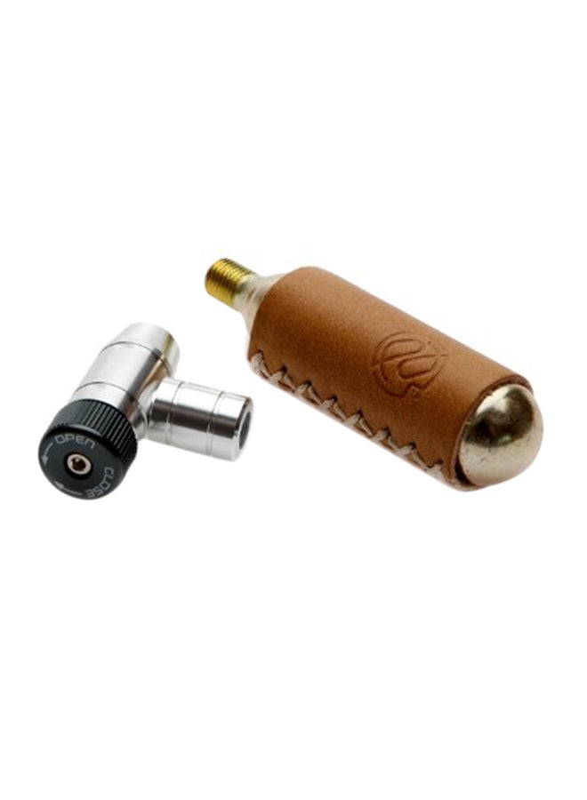 Works Shiny Object CO2 Inflator with 16G Cartridge 3.56x2.54x9.27inch