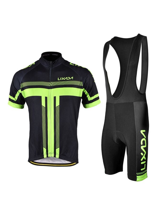 Short Sleeve Cycling Jersey Set L