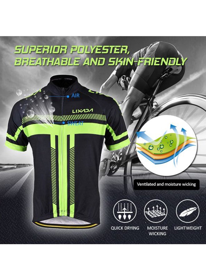 Short Sleeve Cycling Jersey Set L