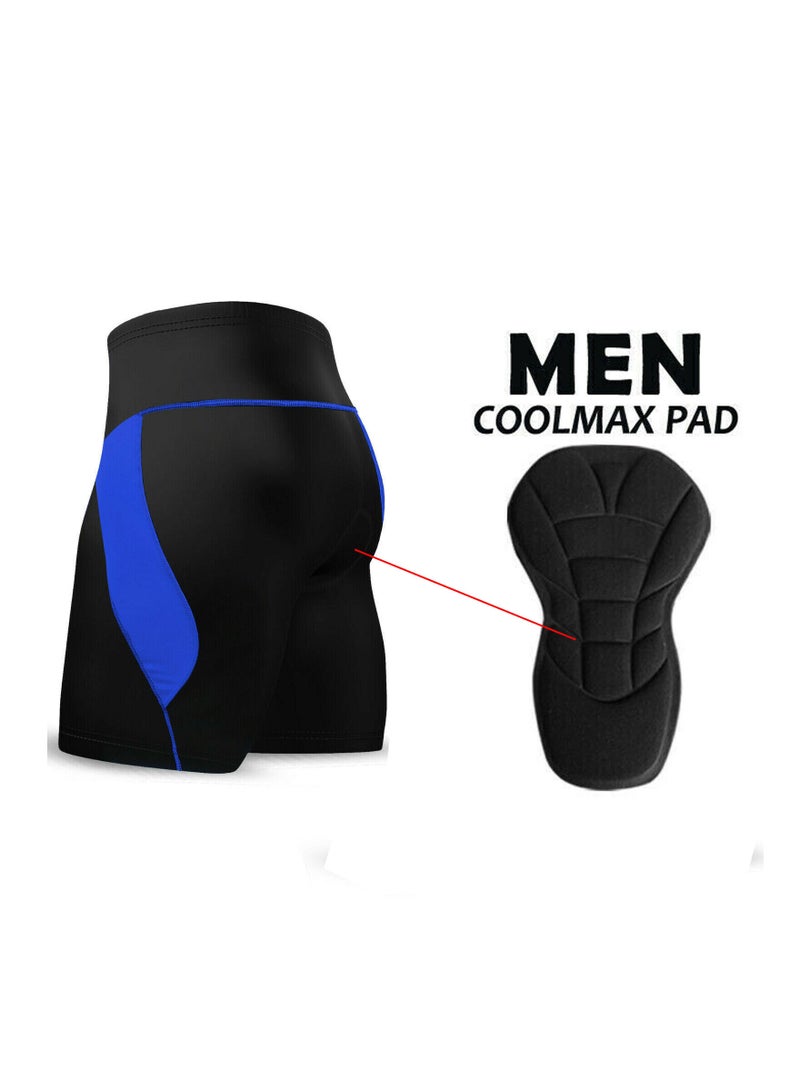 Men'S Cycling Shorts Summer Quick Dry Padded Bike Shorts