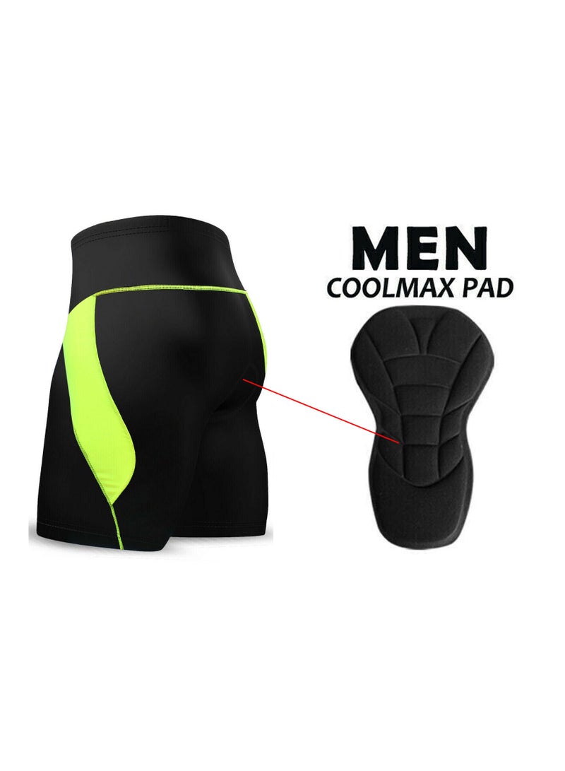 Men'S Cycling Shorts Summer Quick Dry Padded Bike Shorts
