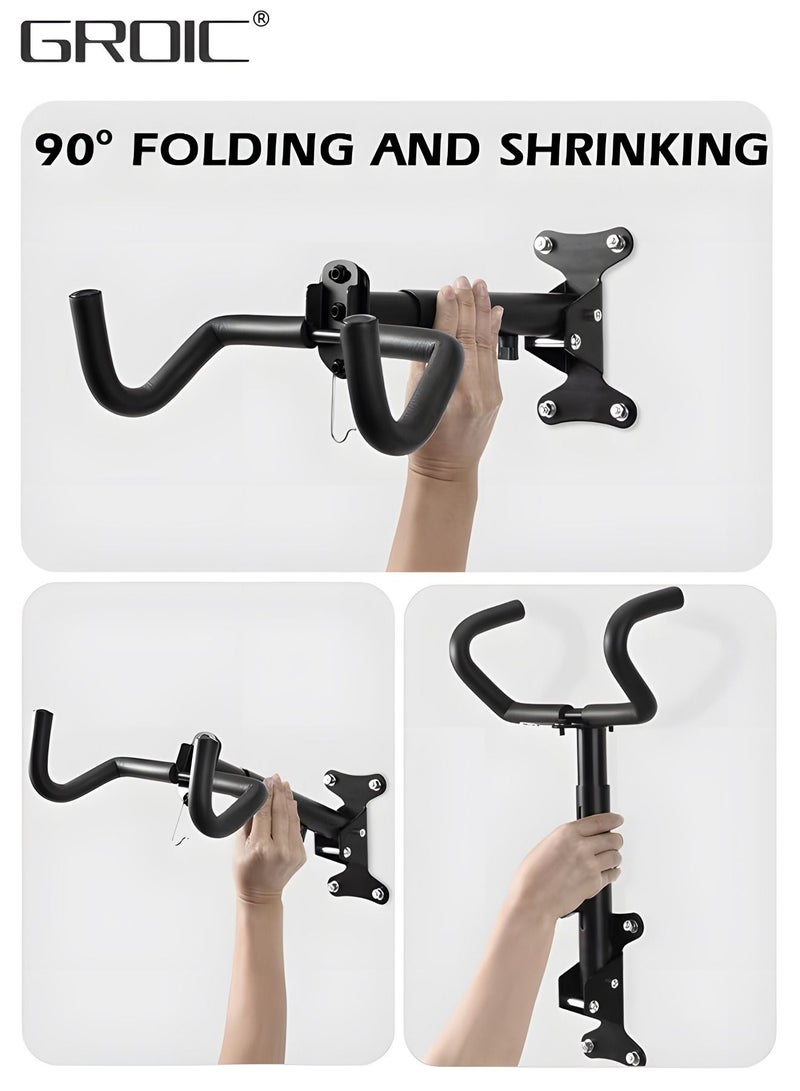 Bike Wall Mount Hanger,Horizontal Bicycle Indoor Storage Rack,Cycling Wall Mounted Holder Hook ,Bicycle Wall Rack,Bike Rack