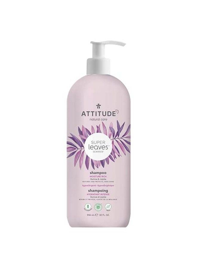 Hair Shampoo Ewg Verified Plant And Mineralbased Ingredients Vegan And Crueltyfree Beauty And Personal Care Products Moisture Rich Quinoa And Jojoba 32 Fl Oz