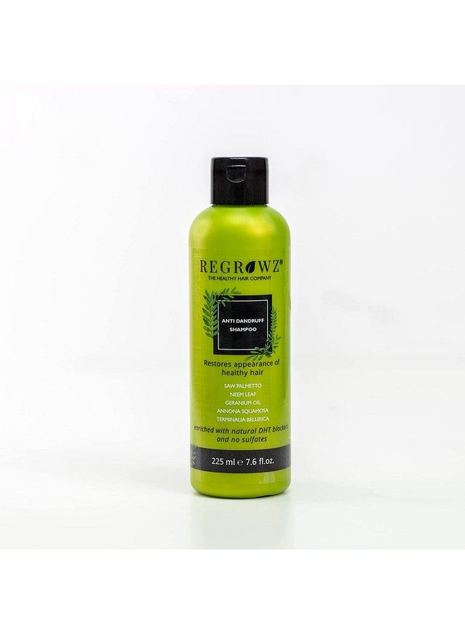 Antidandruff Shampoo For Dandruff Relieves Itchy Flaky Or Dry Scalp No Sulphates No Parabens No Dea/Tea No Gmos No Artificial Colours No Edta No Gluten No Silicone 225M