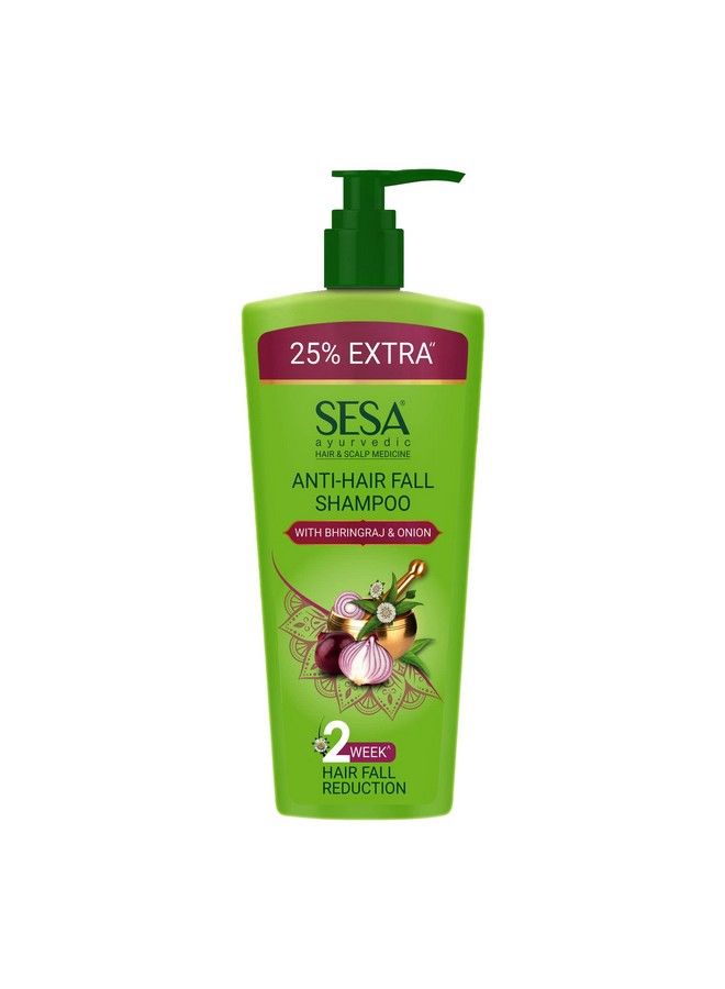 Ayurvedic Antihair Fall Shampoo Bhringraj Onion & 6 Ayurvedic Herbs Helps Control Hair Fall 500Ml