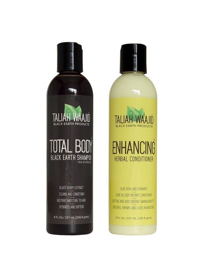 Total Body Black Earth Shampoo & Herbal Conditioner