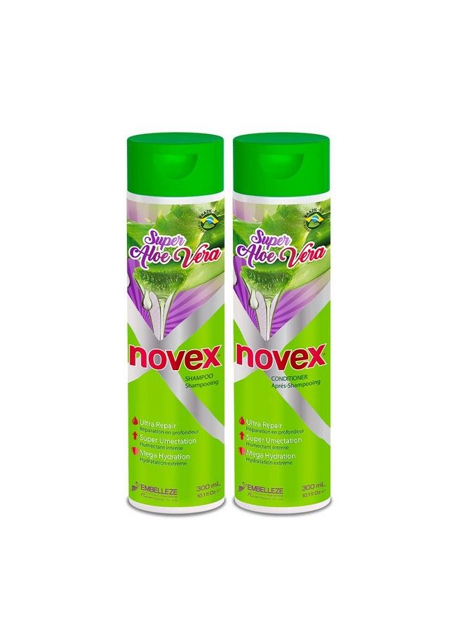 Super Aloe Vera Shampoo And Conditioner Set (300Ml)