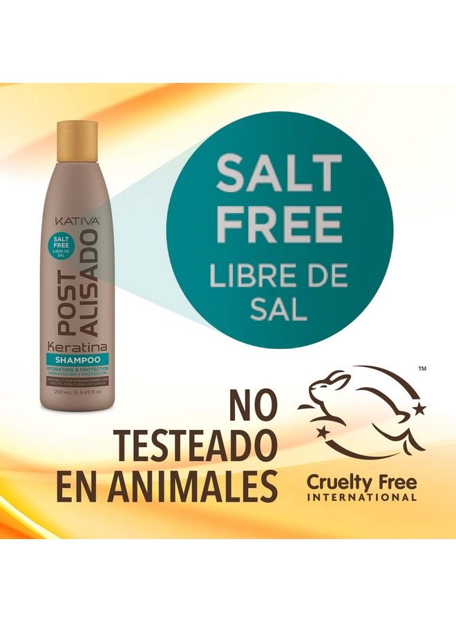 Kativa Tech Kativa Post Relaxer Kit X 2 Units (Shampoo + Conditioner 250 Ml X X 250 Ml) By Kativa