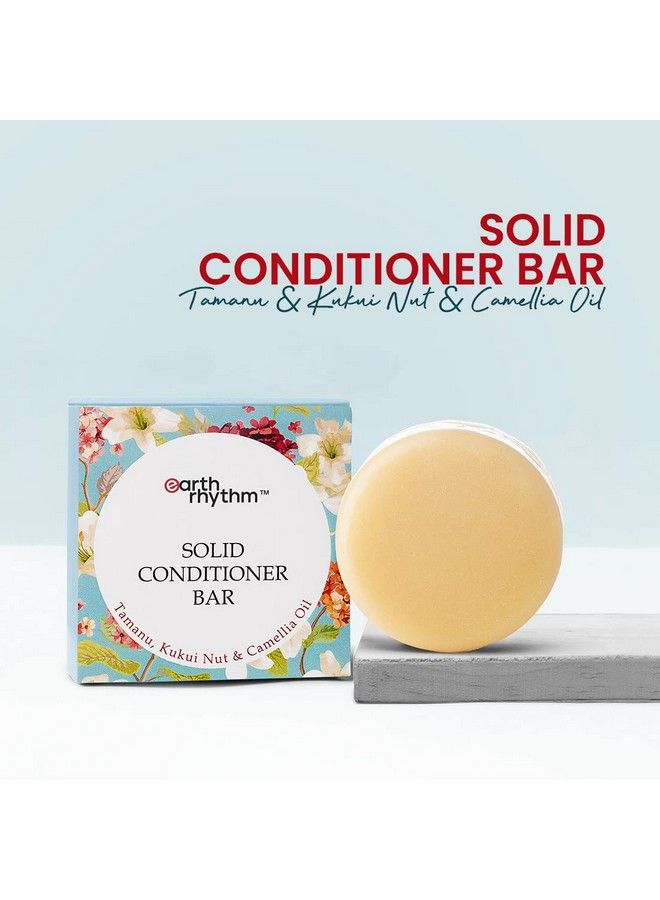 Organic Hair Conditioner For Frizz Dryness Splitends ; Hydrates & Adds Shine & Volume; Contains Tamanu Oil & Shea Butter; Men & Women ; Sulphate And Paraben Free ; Cardboard Box 80 Gm