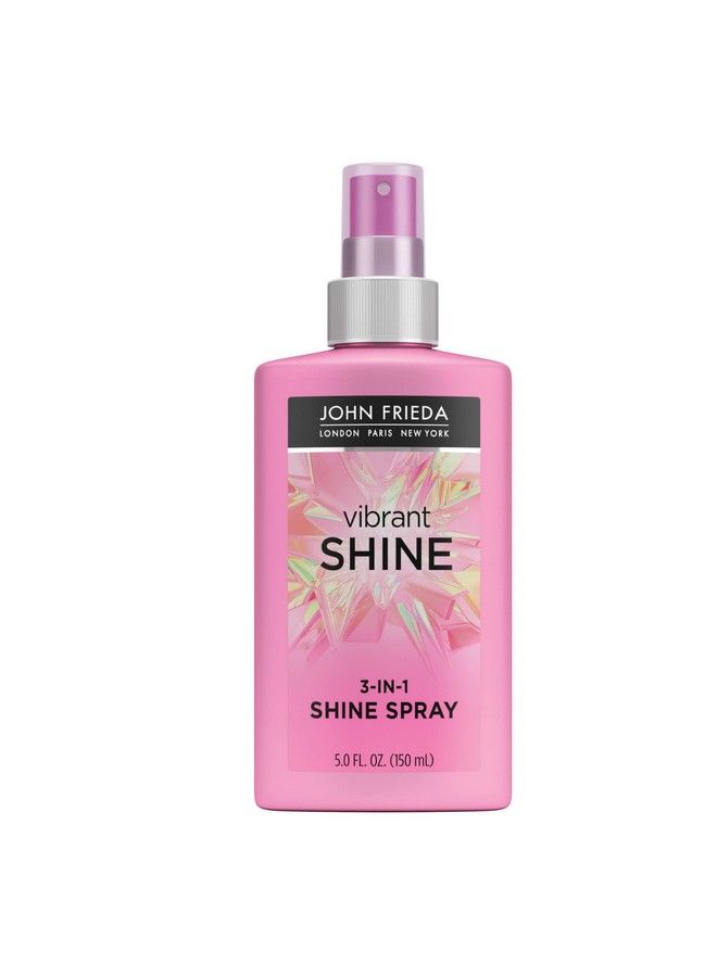 Vibrant Shine Spray Glossy Hair Treatment & Weightless Argan Oil Spray For Detangling With Heat Protectant Up To 450F 5 Ounce