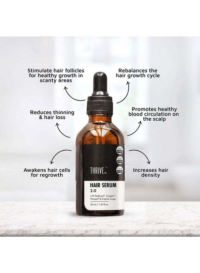 Thriveco Hair Growth Serum (50Ml) + Thriveco Hair Prime Serum (50Ml)