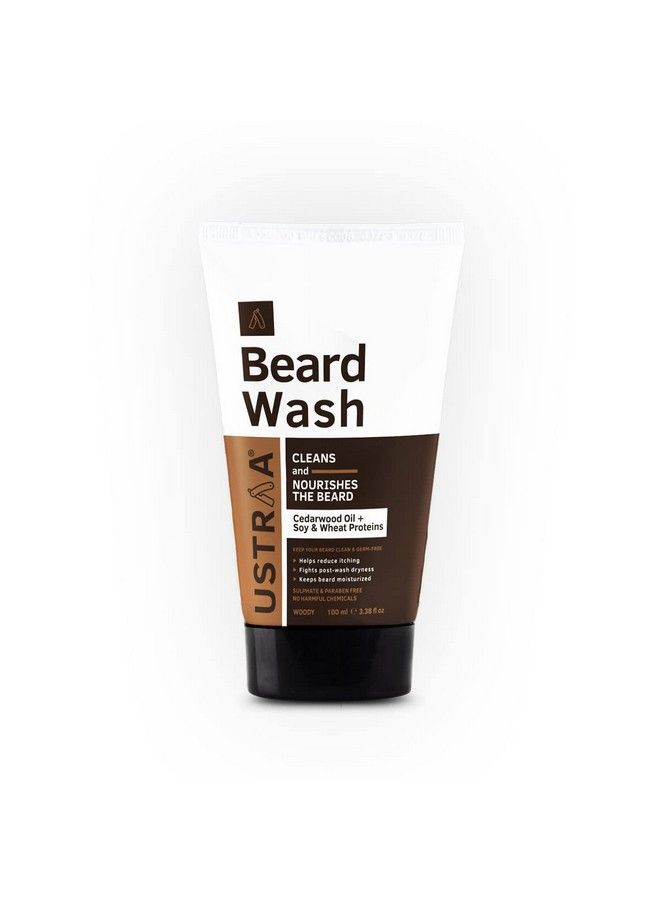 Beard Growth Oil 35 Ml And Beard Wash Woody 100 Ml