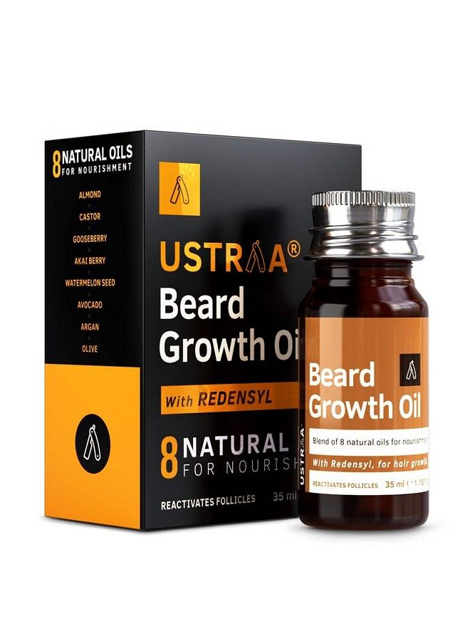 Beard Growth Oil 35 Ml And Beard Wash Woody 100 Ml