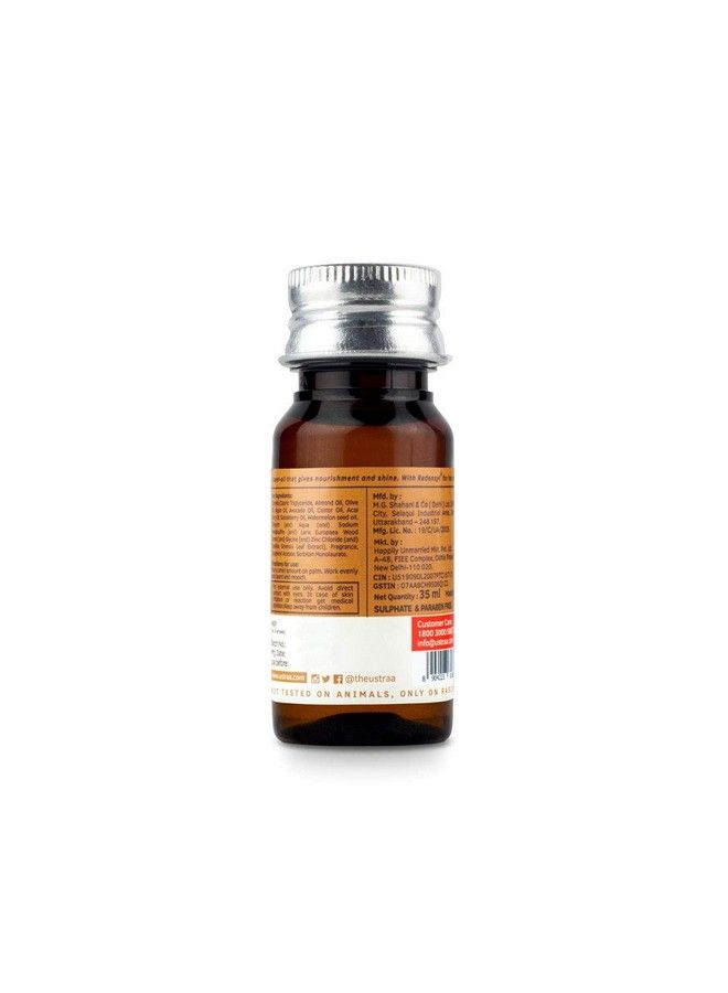 Beard Growth Oil 35Ml & Beard & Mooch Wax Strong Hold 50G