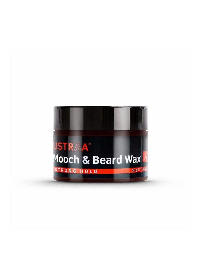 Beard Growth Oil 35Ml & Beard & Mooch Wax Strong Hold 50G