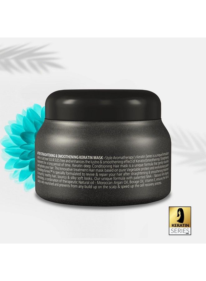 Professional Keratin Treatment Hair Mask Sls/Sles Free Salt Free Sulphate Free After Straightening & Smoothening 200 Ml