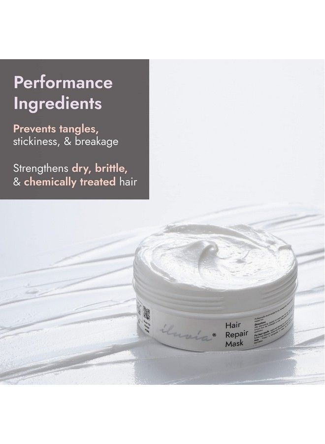 Hydrophobic Hair Repair Mask (Humidityresistant Antifrizz Hair Mask Restores The Hair’S Moisture Balance Repairs Dry Brittle Chemically Treated Hair) 200G