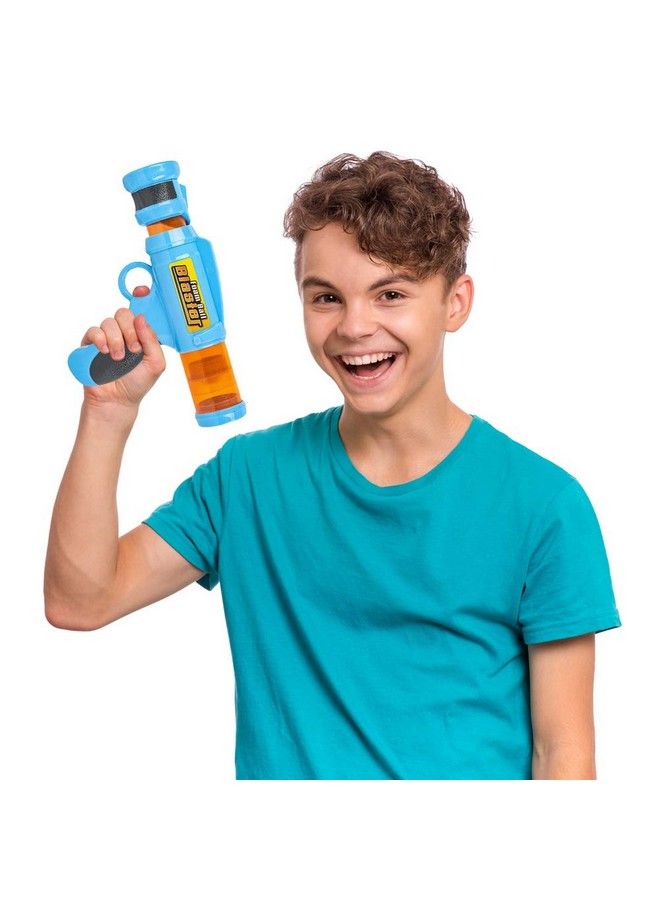 Foam Ball Launcher With 6 Balls Pump Action Shooting Toy Blaster For Kids Outdoor Summer Fun Fetch Toy For Dogs Best Holiday Or Birthday Gift For Boys And Girls