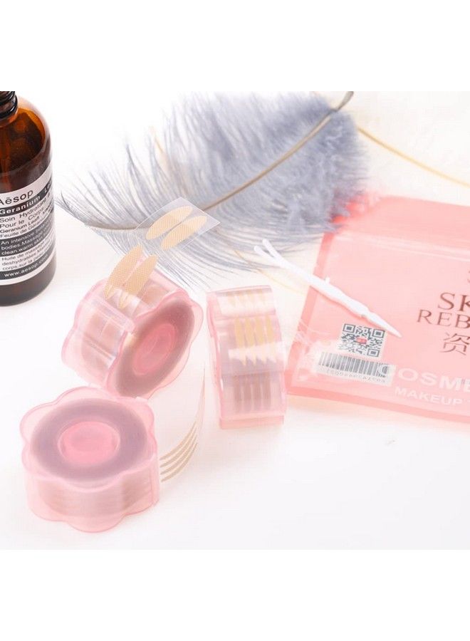 3Roll Waterproof Natural And Invisable Lace Double Eyelid Tapes For Droopy Uneven Monoeyelids Small Eyes