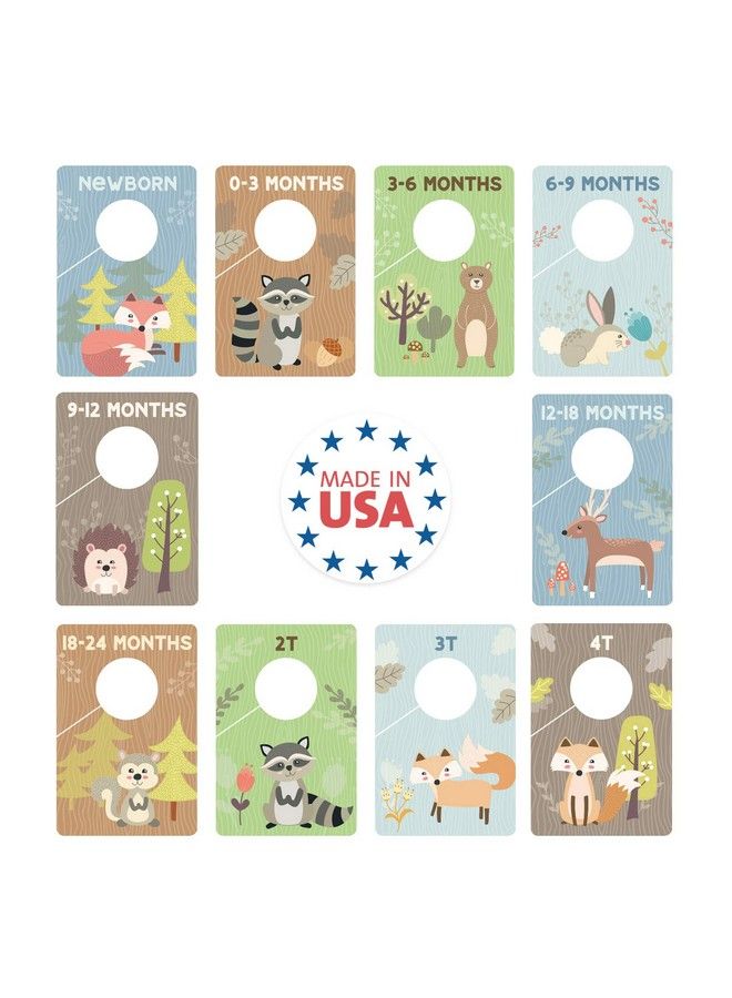 Woodland Closet Clothing Size Dividers / 4