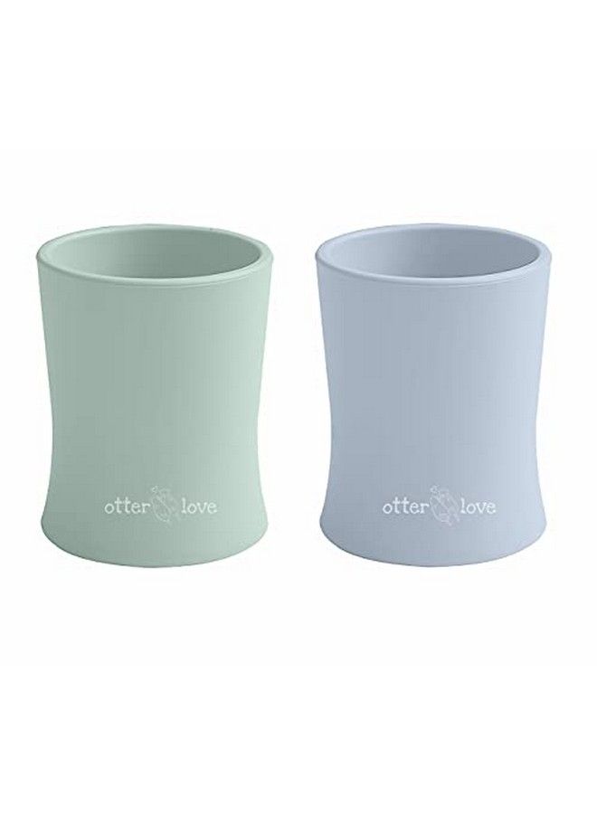 Silicone Baby & Toddler Training Cup Pediatric Ot Approved 100% Platinum Pure Lfgb Silicone Unbreakable Plastic Free Tiny Cup Perfect For Baby Led Weaning