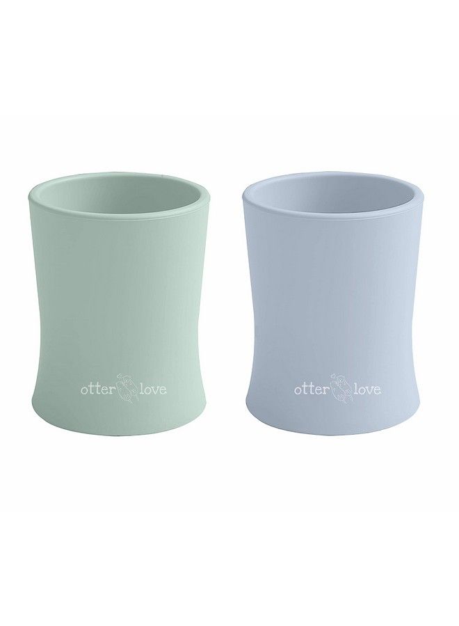 Silicone Baby & Toddler Training Cup Pediatric Ot Approved 100% Platinum Pure Lfgb Silicone Unbreakable Plastic Free Tiny Cup Perfect For Baby Led Weaning