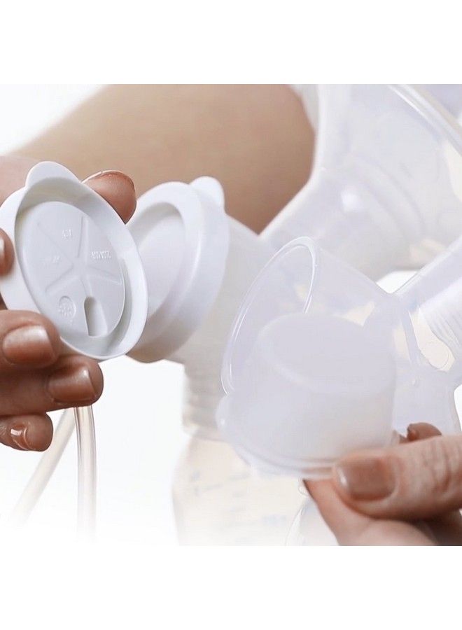 Replacement Silicone Diaphragms For Advanced Breast Pumps (Pack Of 2) Clear