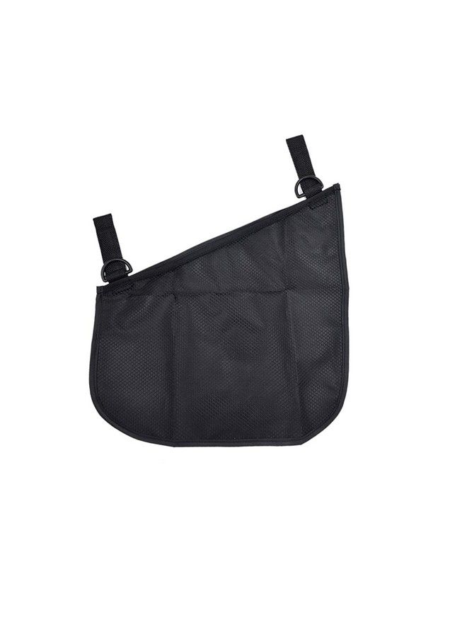 Portable Side Sling Stroller Cargo Netnonslip And Adjustable Straps Storage Mesh Bagfood Storagefriut Storage Bag For Baby Stroller Cargo Mesh Bag Storage