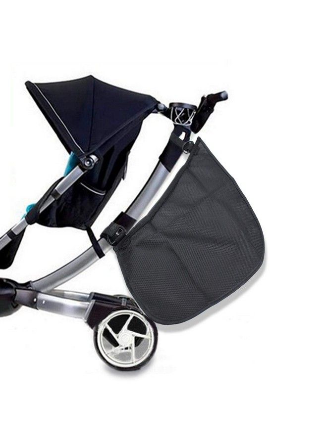 2 Pack Universal Side Sling Stroller Mesh Cargo Net And Organizer Extra Stroller Storage Space Nonslip And Adjustable Straps