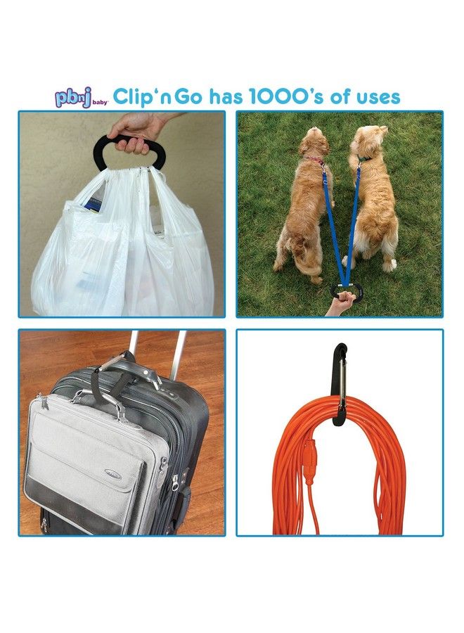 Stroller Hooks For Hanging Diaper Bags Mommy Stroller Clip And Stroller Accessories Organizer Hook Large Carabiner Clips For Mom Purse Shopping Grocery Bag And Accessory (1 Pack)
