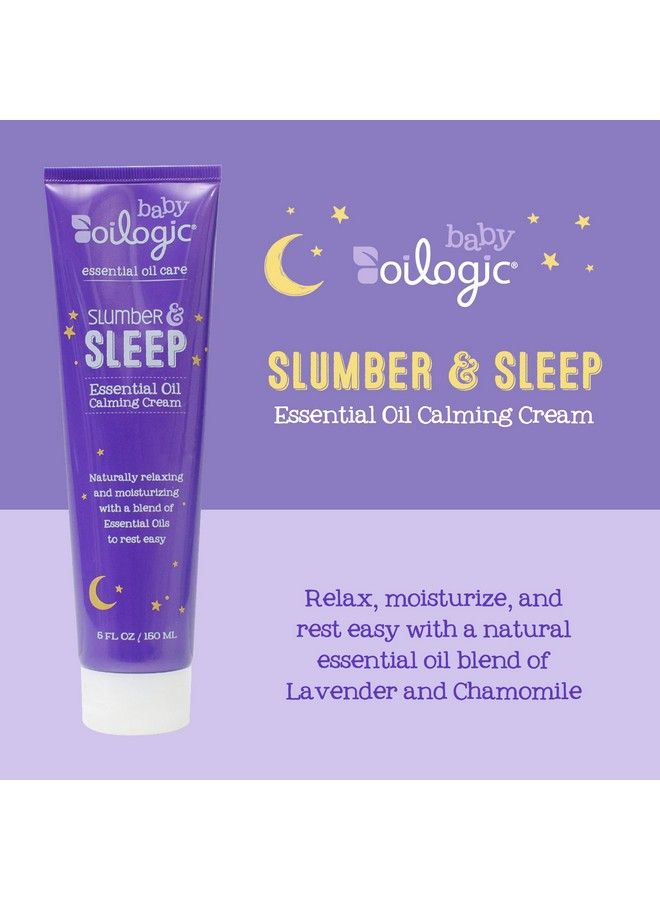 Baby Lotion Slumber & Sleep Calming Cream For Babies & Toddlers Relaxing & Moisturizing With 100% Pure & Natural Essential Oil Blend Lavender And Chamomile Oil