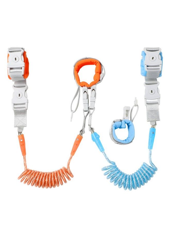Upgrade] Anti Lost Wrist Link Dr. Meter 2 In 1 Toddlers Safety Wristband Leash With Key & Lock Dual Length 6.56Ft Kids Walking Harness For Supermarket Mall Airport Amusement Park Zoo Travel