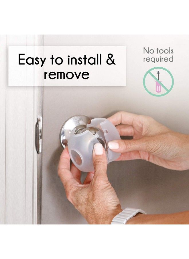 Baby Safety Door Knob Covers 3 Count (Pack Of 1)