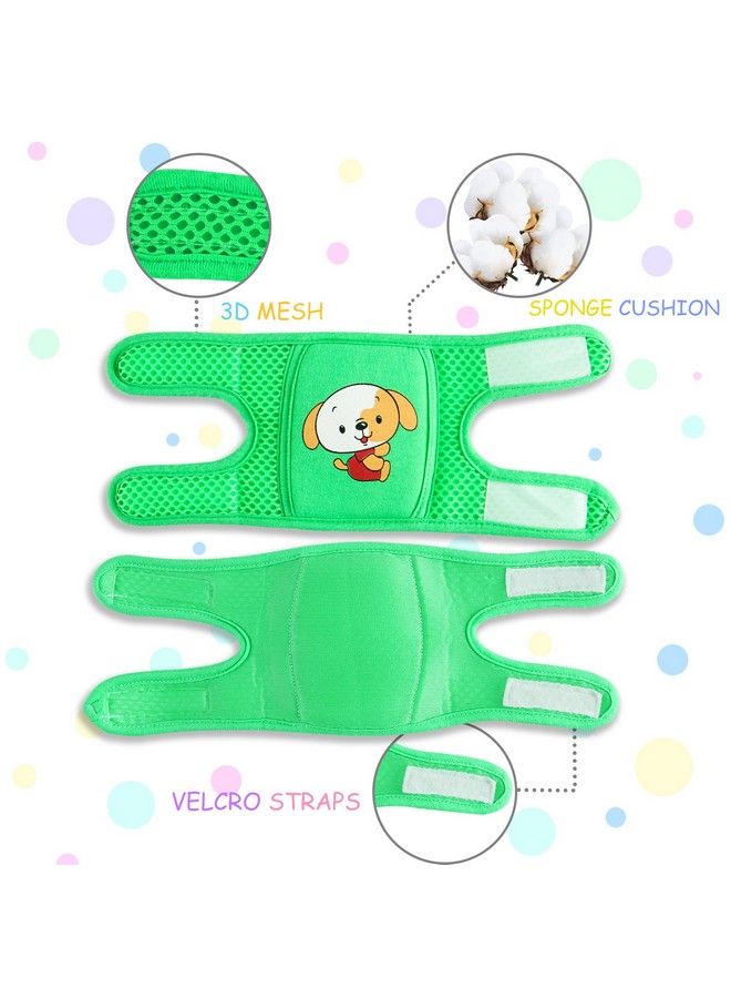 Baby Knee Pads For Crawling (3 Pairs) Antislip And Protect Infants & Toddlers Knees Elbows And Legs. Adjustable Straps And Breathable 3D Mesh For Boys And Girls (Unisex)