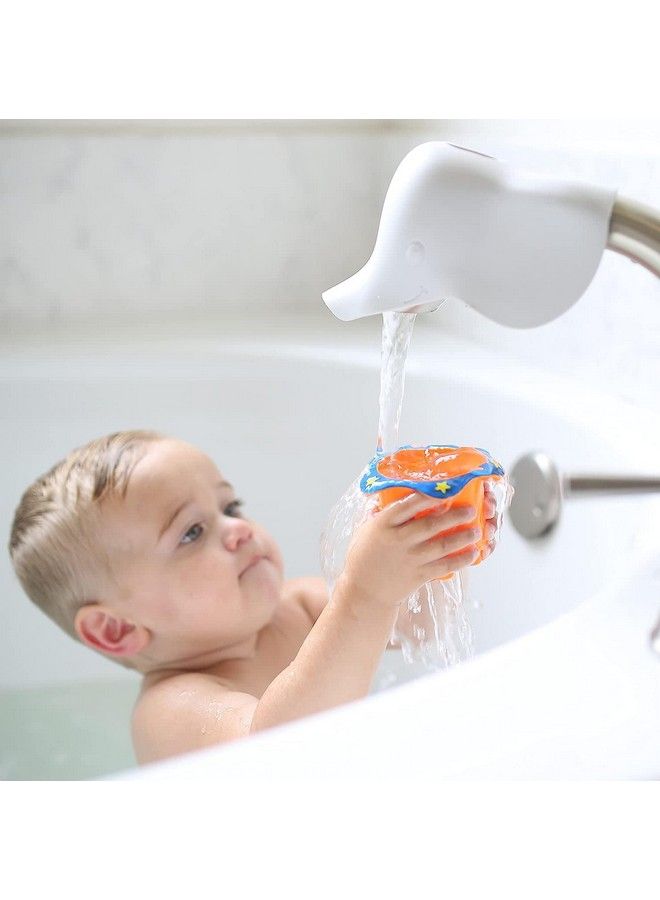 Safety Bathtub Spout Guard With Top Opening For Diverter Elephant