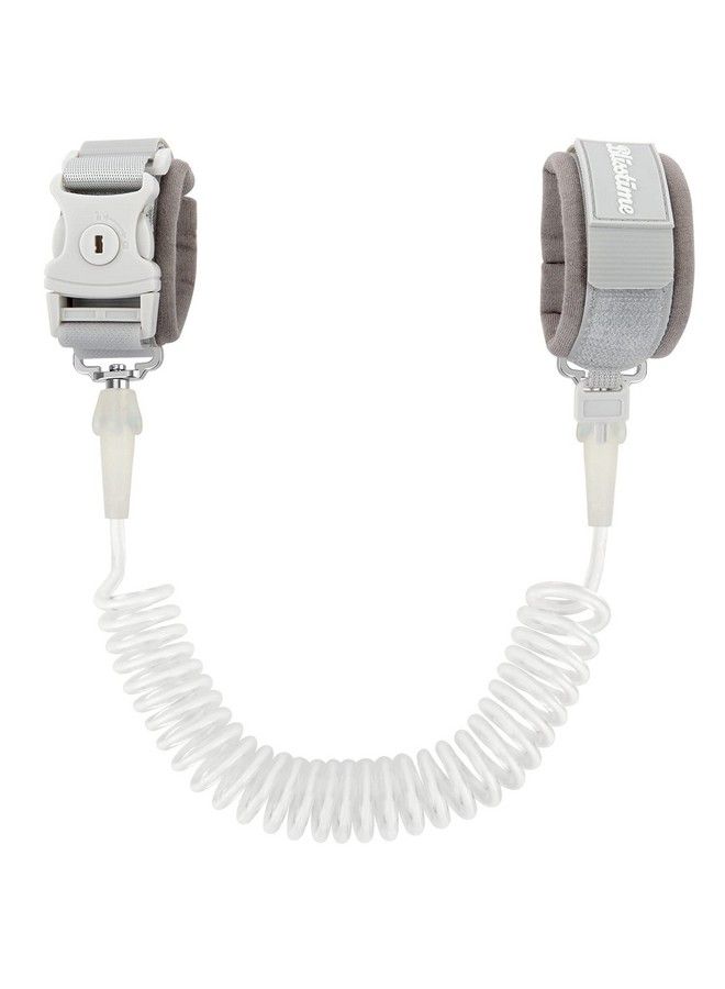 Toddler Leash Kid Leash Anti Lost Wrist Link With Key Lock Upgraded Baby Leash With Safety Wristband Rope For Babies Toddlers Child Kids (6.56Ft/2M Light Gray)