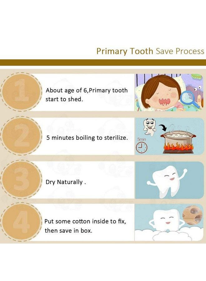 Baby Tooth Fairy Box First Tooth Keepsake Box For Kids Wooden Tooth Holder & Storage Gift Box For Boys