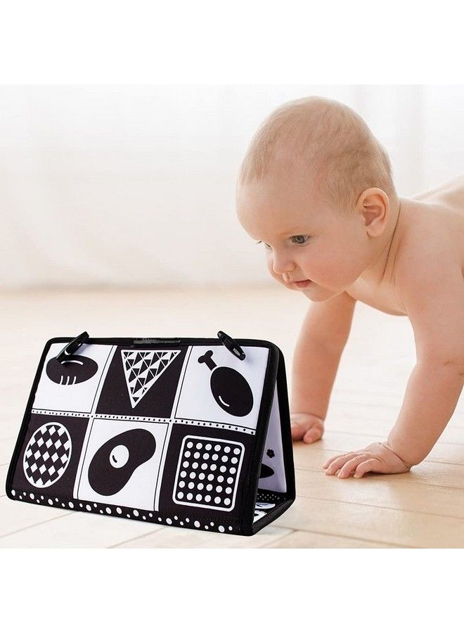 Tummy Time Mirror Newborn Toys Infant Toys 03 Months Brain Developmental Baby Mirror Tummy Time Toys Black And White High Contrast Baby Toys 4 6 9 12 Month Boys Girls Crawling Sensory Toy