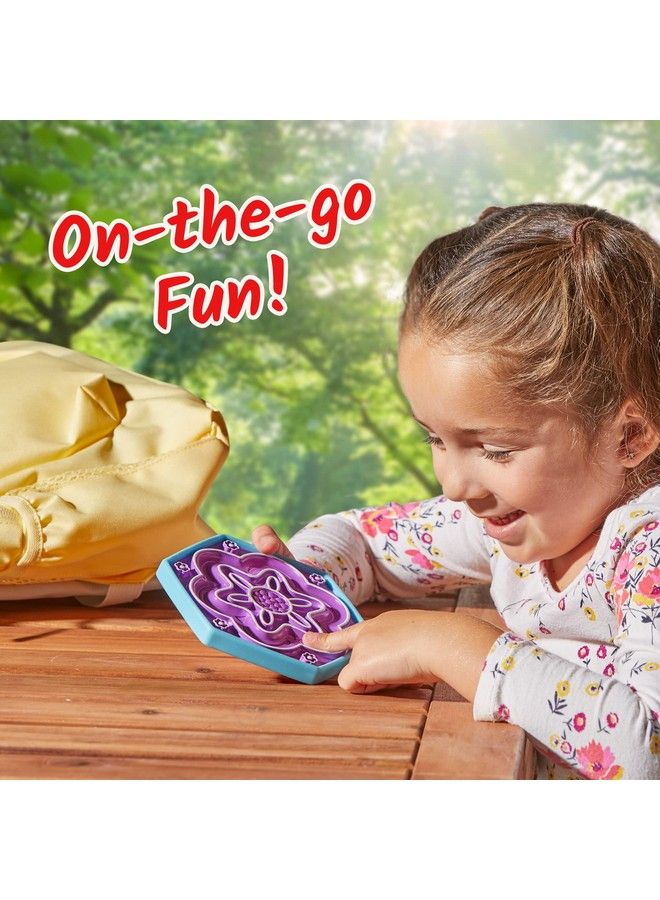 Mindful Maze Garden Pack Finger Labyrinth For Kids Mindfulness For Kids Sensory Play Therapy Toys Calm Down Corner Supplies Social Emotional Learning Activities (Set Of 2)