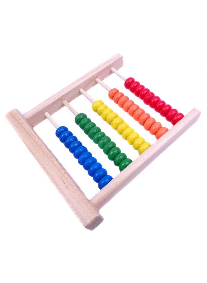 Miniature Counting Frame5 Rowslearning Mathematics Abacus