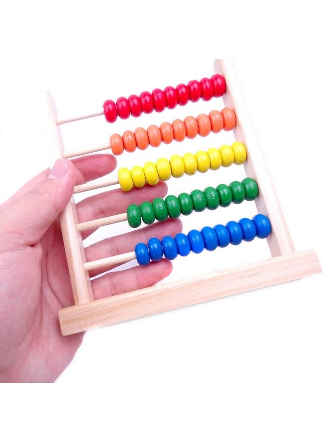 Miniature Counting Frame5 Rowslearning Mathematics Abacus