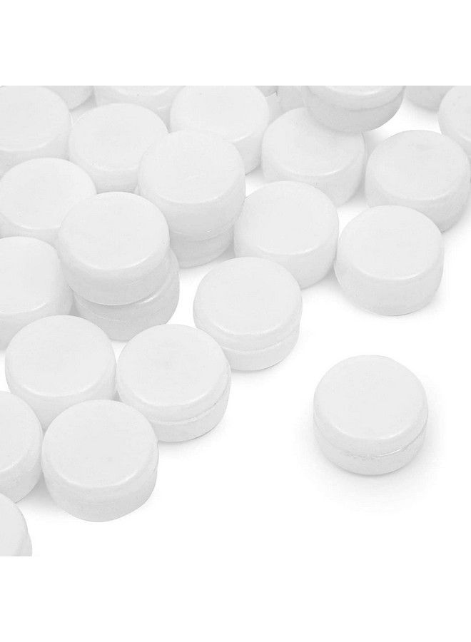 White Round Inserts For Noise Makers For Graduation Sporting Events (0.83 In 100 Pack)