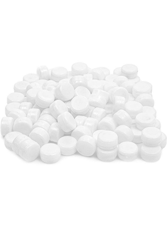 White Round Inserts For Noise Makers For Graduation Sporting Events (0.83 In 100 Pack)