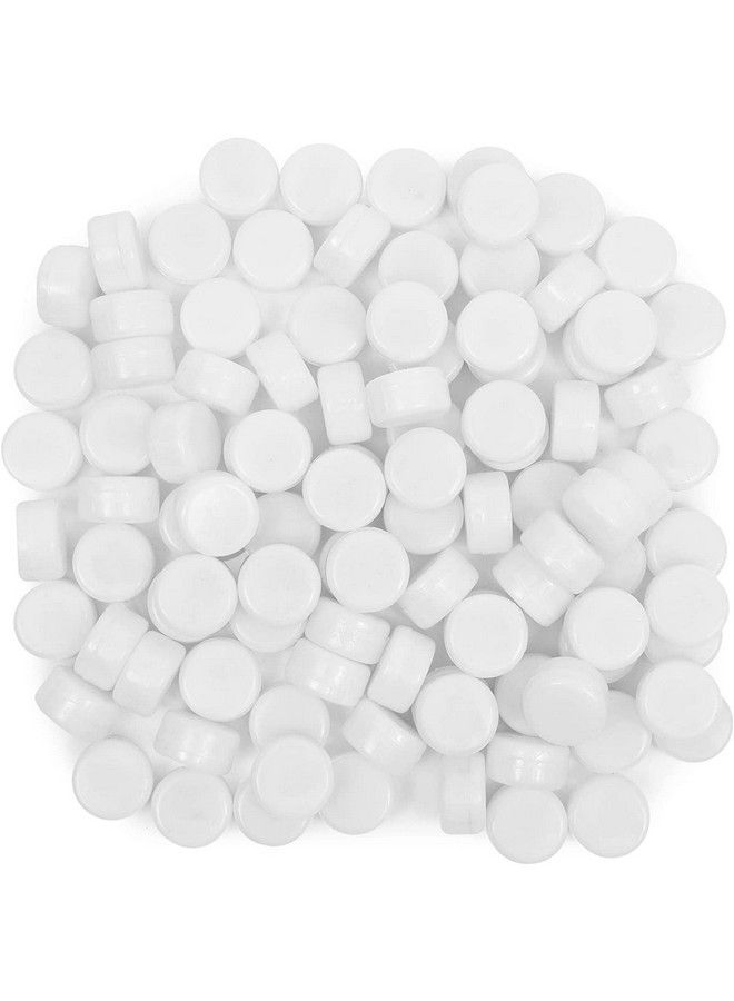 White Round Inserts For Noise Makers For Graduation Sporting Events (0.83 In 100 Pack)