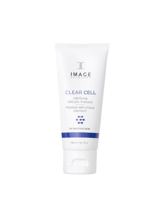 Clear Cell Clarifying Salicylic Masque Exfoliating Kaolin Clay Facial Mask With Mattifying Effect 1.7 Oz