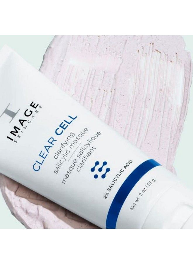 Clear Cell Clarifying Salicylic Masque Exfoliating Kaolin Clay Facial Mask With Mattifying Effect 1.7 Oz
